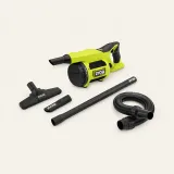 RYOBI PBLHV701B ONE+ HP hand vacuum with four accessories